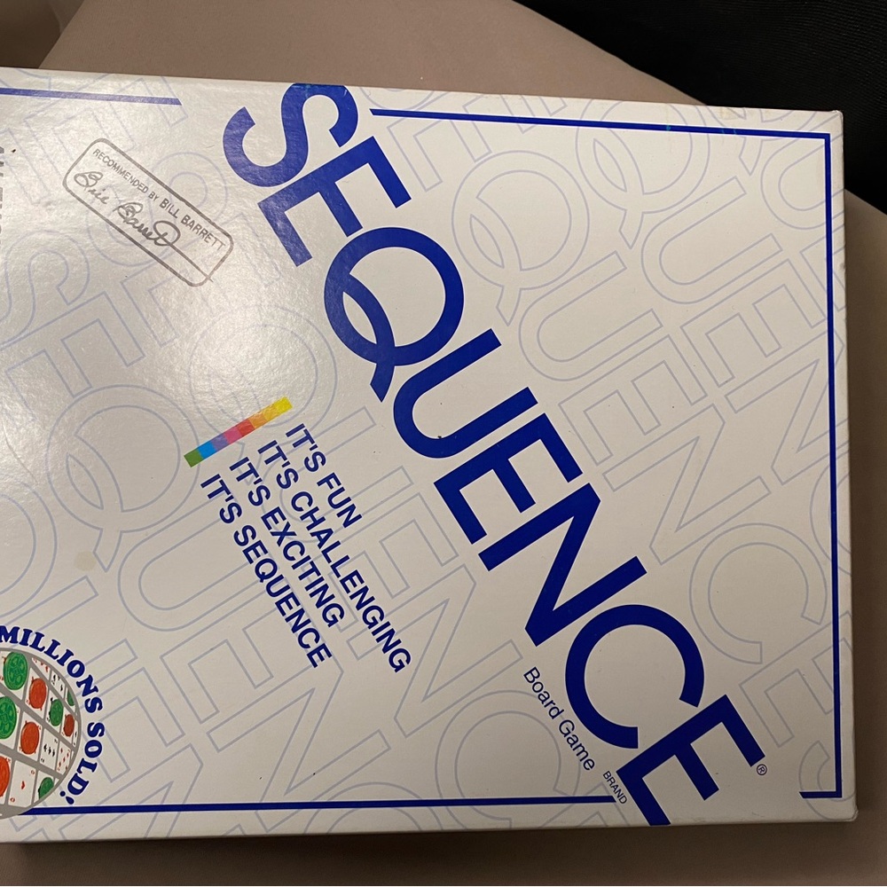 NEW! Sequence Board Game